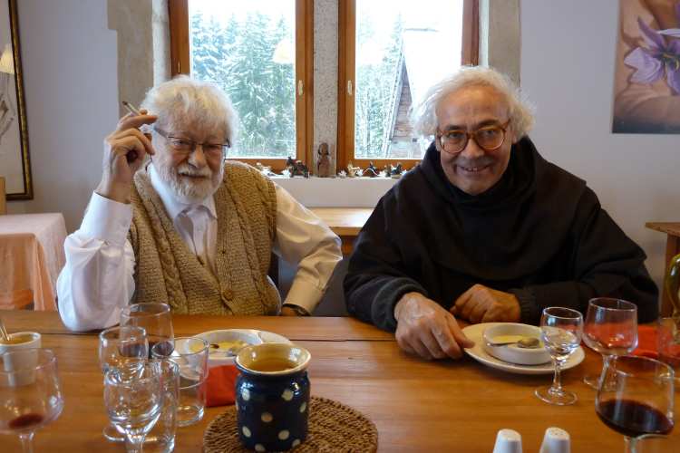 Arcabas e Armando Pierucci nel 2012 ©VN