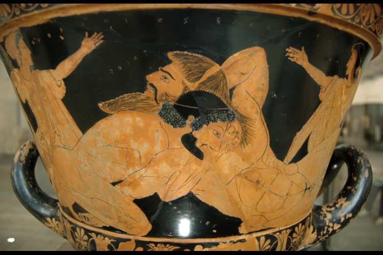 herakles antaios louvre © Wikipedia